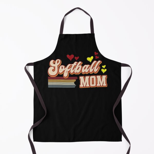 Item preview, Retro Softball Mom Hearts Tee designed and sold by LashondaGreen89.