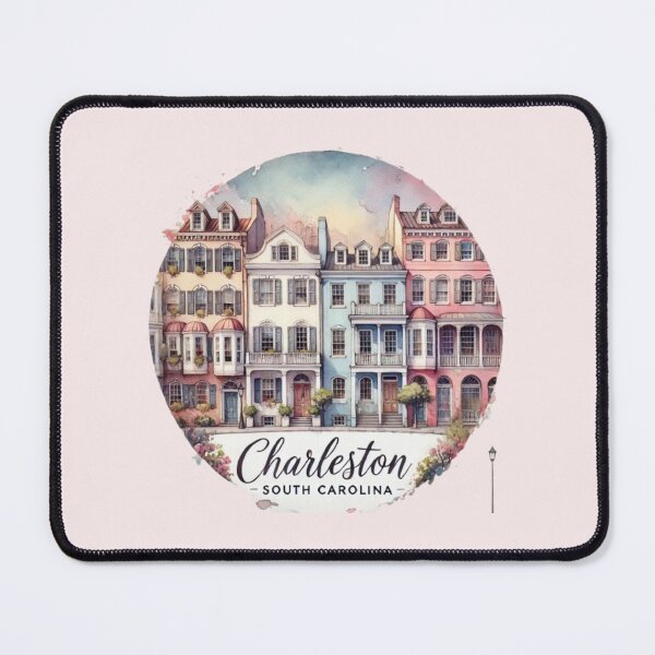 Item preview, Charleston South Carolina Rainbow Row designed and sold by SalterDesigns.