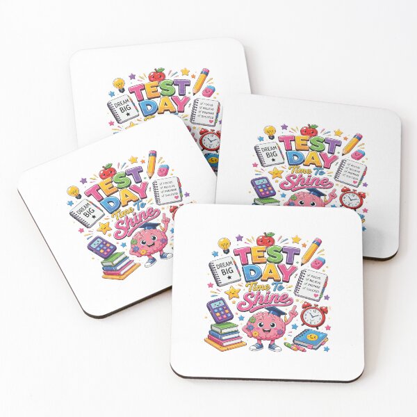 Item preview, Test Day Time to Shine Funny Teacher Student School Exam Design designed and sold by kiralynstration.