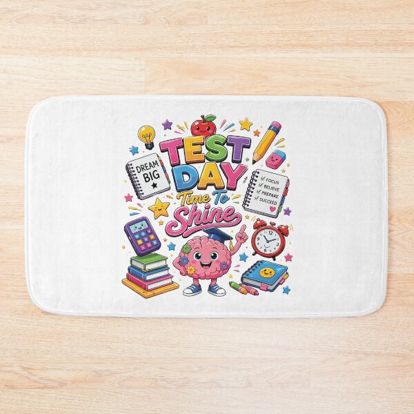 Item preview, Test Day Time to Shine Funny Teacher Student School Exam Design designed and sold by kiralynstration.