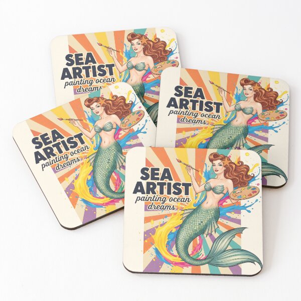 Item preview, Sea Artist – Painting Ocean Dreams designed and sold by Sea Gem.