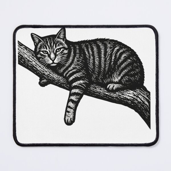Item preview, Chill Cat Aesthetic, Peaceful Nature Vibes Cute Lazy Kitten Pullover Hoodie designed and sold by gidget-gadget.