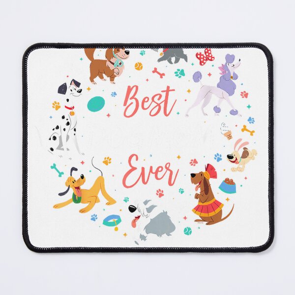 Item preview, Disney Pet Parent Mother’s Day Disney Dogs Best Dog Mom Ever T-Shirt designed and sold by KTY-NUSS.