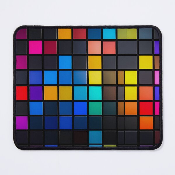Item preview, Dark Pixel Matrix Color Composition designed and sold by NizuCaCi.