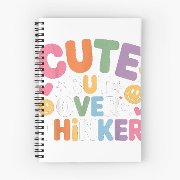 Item preview, Cute But Overthinker Introvert Overthinking Personality - T-Shirt designed and sold by gidget-gadget.
