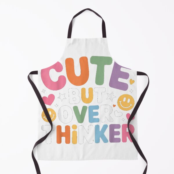 Item preview, Cute But Overthinker Introvert Overthinking Personality - T-Shirt designed and sold by gidget-gadget.