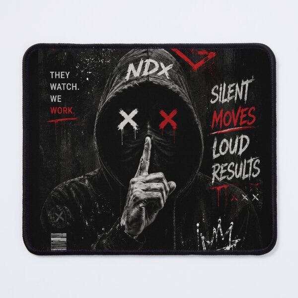 Item preview, Silent Moves Loud Results – Dark Urban Graphic Art | NDX designed and sold by NDX9.