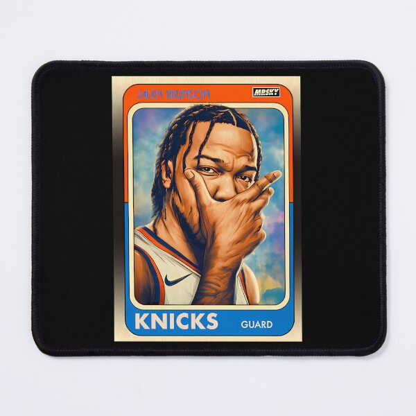 Item preview, Jalen Brunson: New York Retro Guard Card designed and sold by TomatiLove.