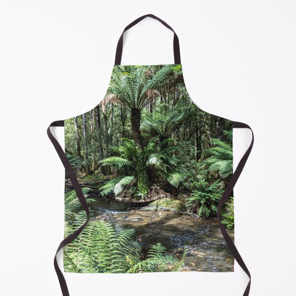 Item preview, Green fern rainforest creek designed and sold by Nightscapes.