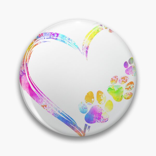 Item preview, Dog Mom Dad Puppy Love Dogs Paw Print Heart Tie Dye Design T-Shirt designed and sold by gidget-gadget.