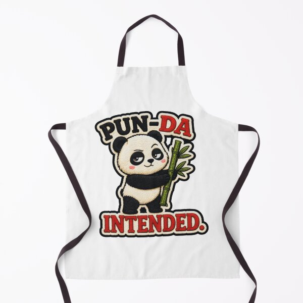 Item preview, Pun Da Intended Funny Panda Pun designed and sold by IGLCreative.