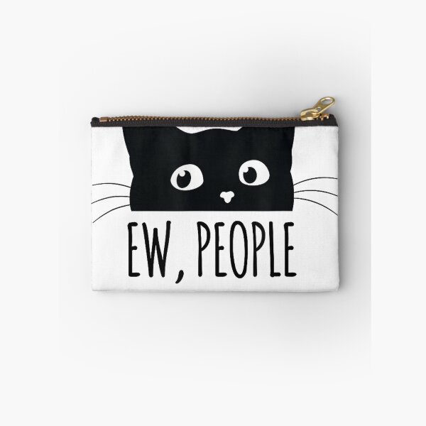 Item preview, Ew People Introvert Cat Lover Funny Crazy Cat Lady T-Shirt designed and sold by KTY-NUSS.