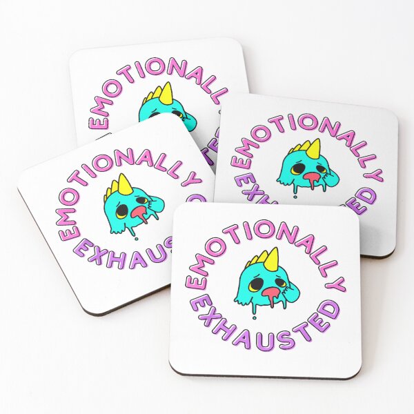 Item preview, Emotionally Exhausted, Overthinking Emotional Support T-Shirt designed and sold by gidget-gadget.