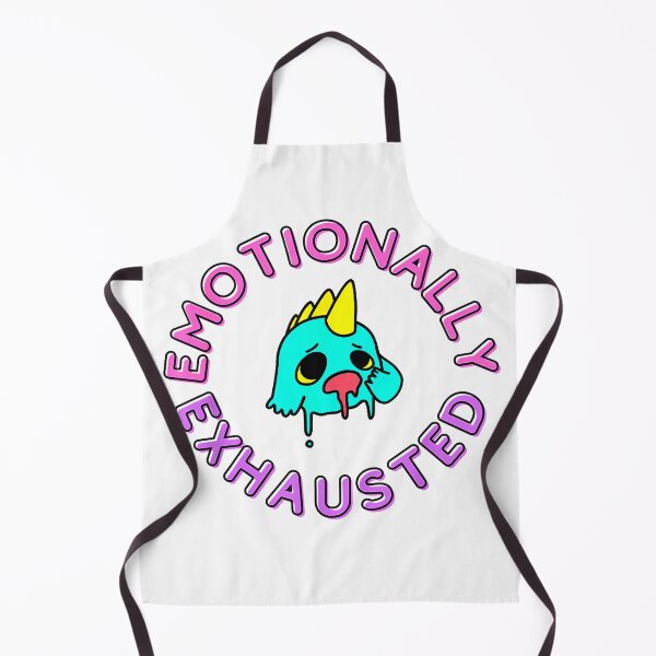 Item preview, Emotionally Exhausted, Overthinking Emotional Support T-Shirt designed and sold by gidget-gadget.
