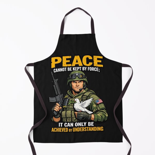 Item preview, Peace Achieved by Understanding Soldier Dove Design designed and sold by Tsugraf Designs.