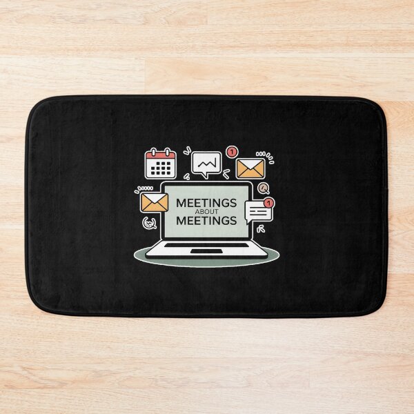 Item preview, Meetings About Meetings Funny Office Humor Shirt designed and sold by ImaginedSpace7.