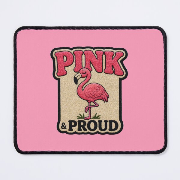 Item preview, Pink And Proud Flamingo designed and sold by IGLCreative.