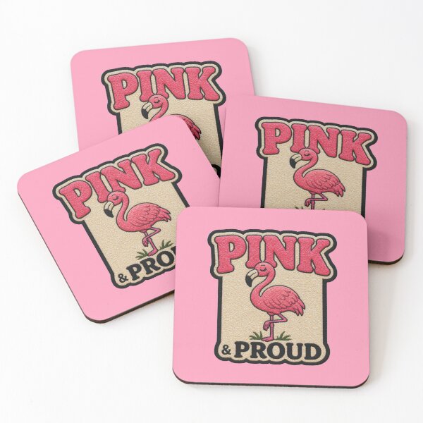 Item preview, Pink And Proud Flamingo designed and sold by IGLCreative.