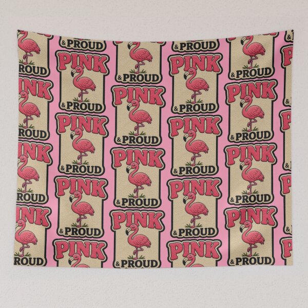Item preview, Pink And Proud Flamingo designed and sold by IGLCreative.