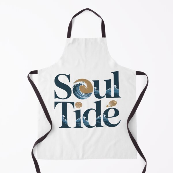 Item preview, Diseño tipográfico costero Soul Tide Ocean Wave designed and sold by FusiTink.