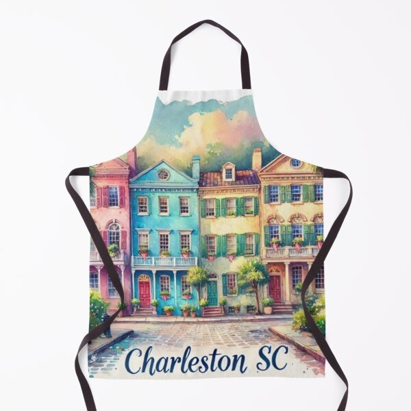 Item preview, Charleston South Carolina Rainbow Row designed and sold by SalterDesigns.