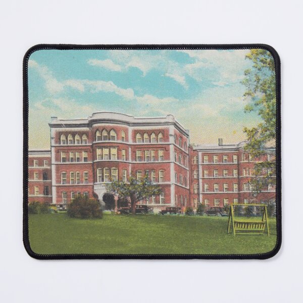 Item preview, Anna State Hospital Original Vintage Postcard – Main Building (Design 1) designed and sold by GhostlyWorld.