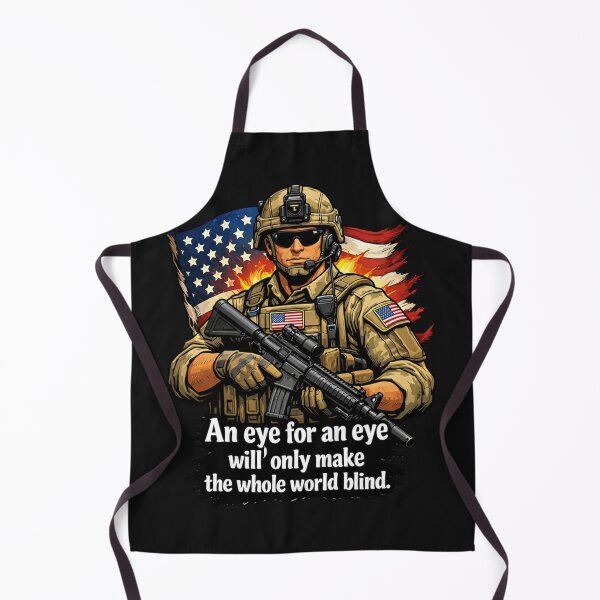 Item preview, Soldier Anti-Violence Quote American Flag designed and sold by Tsugraf Designs.