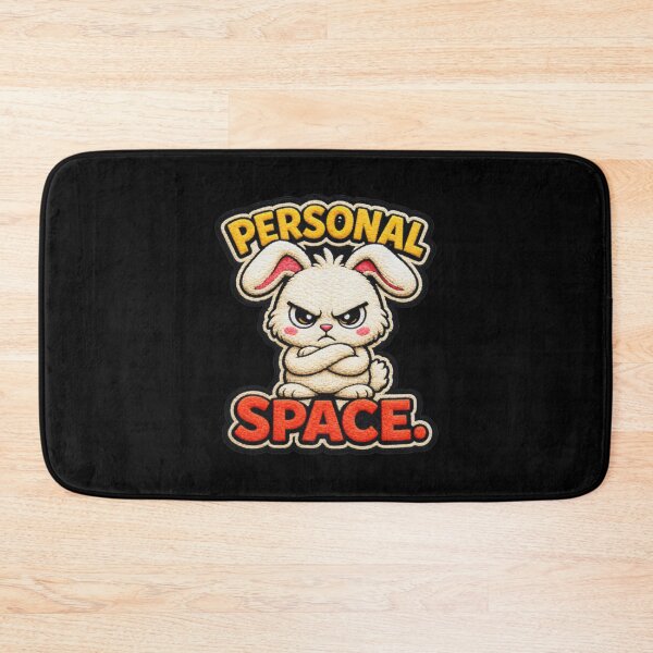 Item preview, Personal Space Funny Bunny designed and sold by IGLCreative.