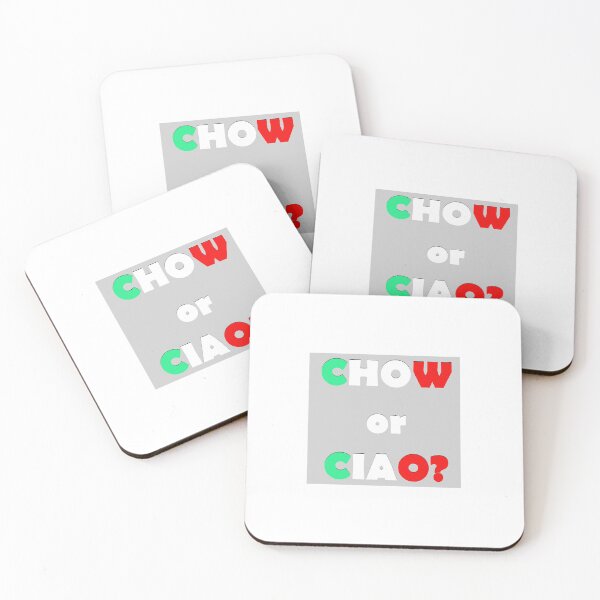 Item preview, Chow or Ciao? designed and sold by rockopaolo.