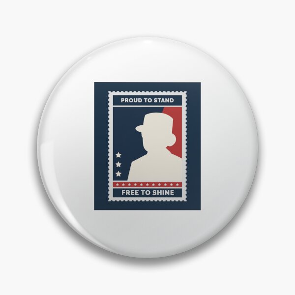 Item preview, Proud to Stand Free to Shine Female Soldier Patriotic USA Independence Day designed and sold by DesignbyAACreations .