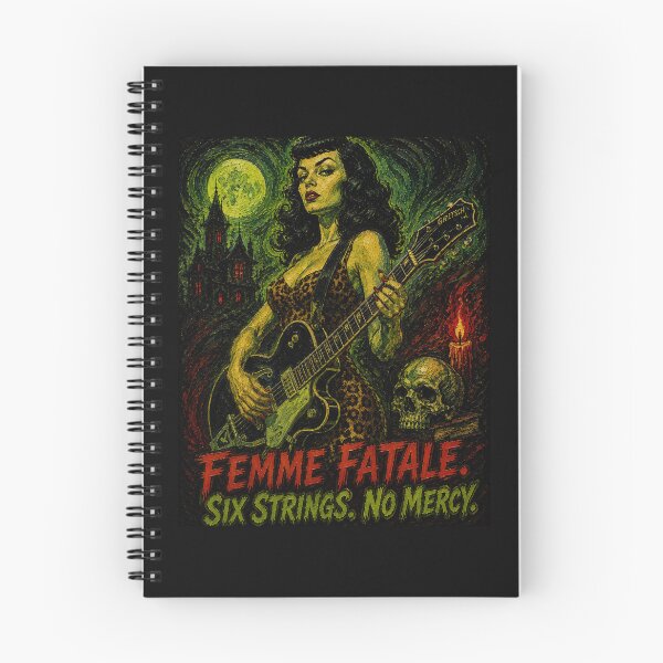 Item preview, Poison Ivy Pulp Horror Guitar Queen designed and sold by Artisticanvas.