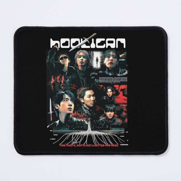 Item preview, Bangtan Hooligan Street Style - 90s Rap Tee Aesthetic designed and sold by moamaxshop.