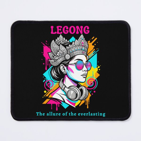 Item preview, Legong Dance Modern Streetwear | Neon Balinese Culture Art designed and sold by Khanz4Design.