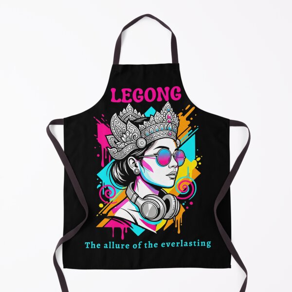 Item preview, Legong Dance Modern Streetwear | Neon Balinese Culture Art designed and sold by Khanz4Design.