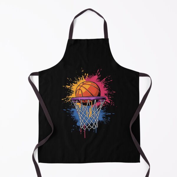 Item preview, Colorful Basketball Color Splash Hoop Net Slam Dunk Sports designed and sold by DotDedi.