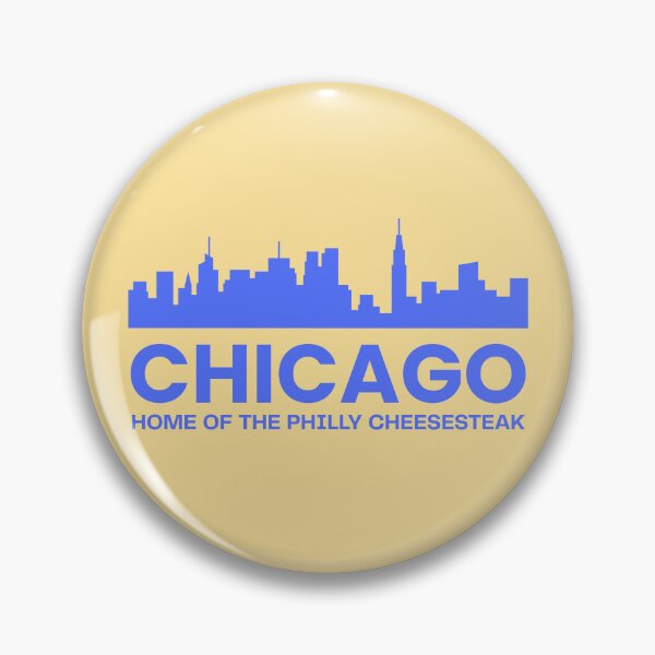 Item preview, CHICAGO HOME OF THE PHILLY CHEESESTEAK MEME FUNNY DAD JOKE DESIGN designed and sold by AraWalcherArt.