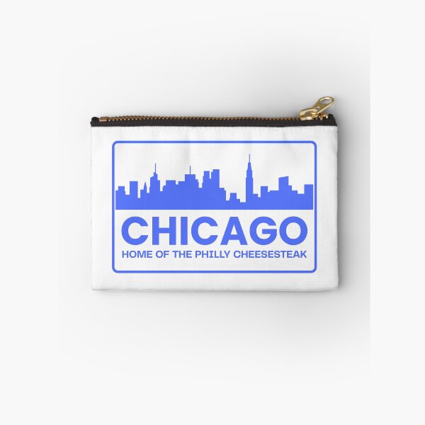 Item preview, CHICAGO HOME OF THE PHILLY CHEESESTEAK MEME FUNNY DAD JOKE DESIGN designed and sold by AraWalcherArt.