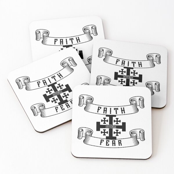 Item preview, Faith over Fear designed and sold by Narrow Path Co..