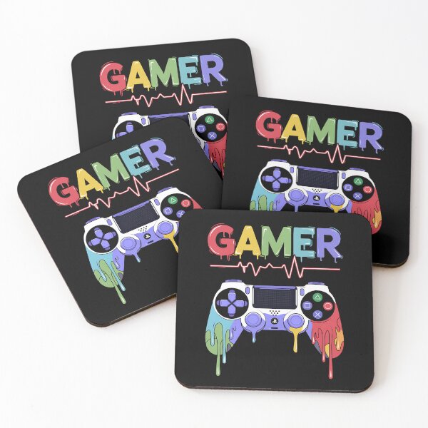 Item preview, Colorful Gamer Drippy Controller for Gaming Fans designed and sold by LarrikinGiftsn.