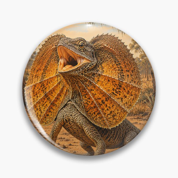 Item preview, Frilled Fury of the Outback designed and sold by Pixel Junkies Studio.