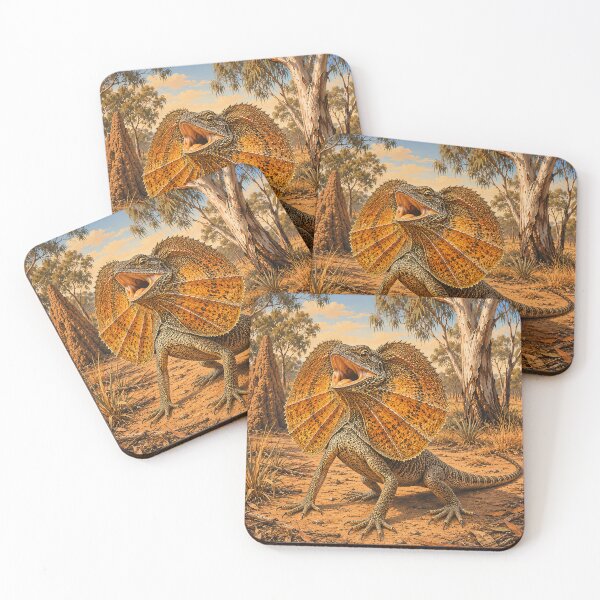 Item preview, Frilled Fury of the Outback designed and sold by Pixel Junkies Studio.