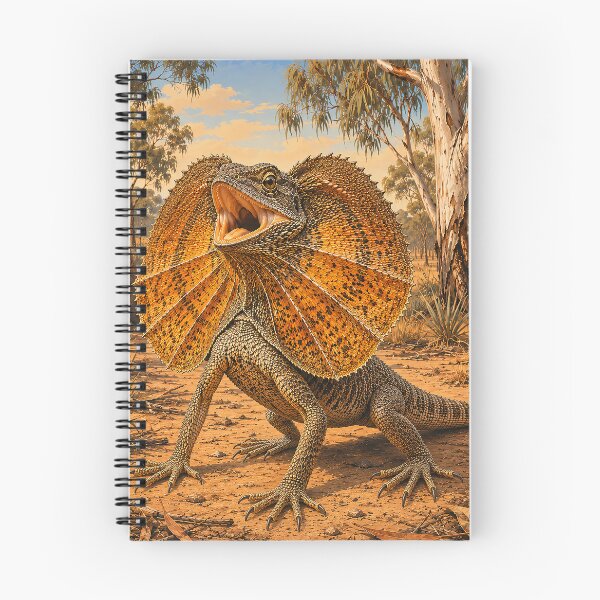 Item preview, Frilled Fury of the Outback designed and sold by Pixel Junkies Studio.