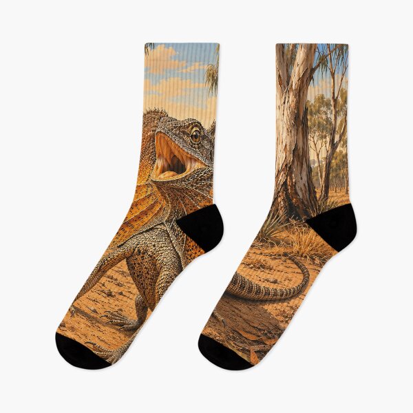 Item preview, Frilled Fury of the Outback designed and sold by Pixel Junkies Studio.