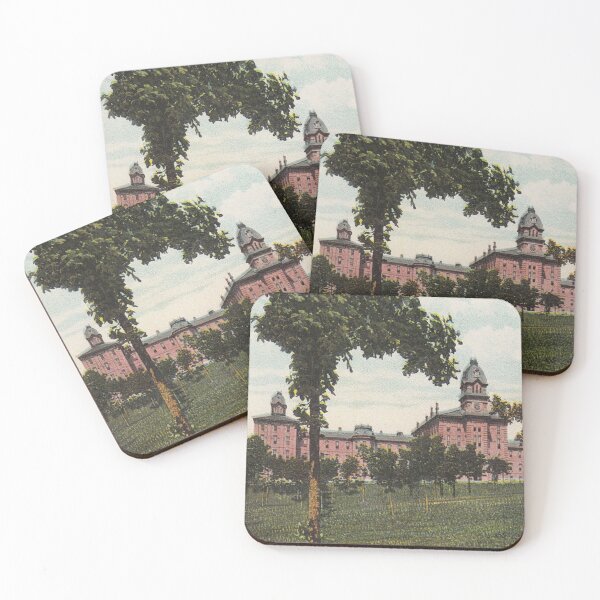 Item preview, Arkansas State Hospital Original Vintage Postcard – Arkansas Insane Asylum (Design 1) designed and sold by GhostlyWorld.