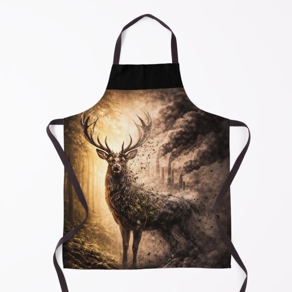 Item preview, Fade Away Wildlife Extinction Climate Change Environmental Awareness Deer Nature Design designed and sold by OrbitOfMind.