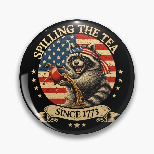 Item preview, Spilling The Tea Since 1773 designed and sold by HAM-Designz.