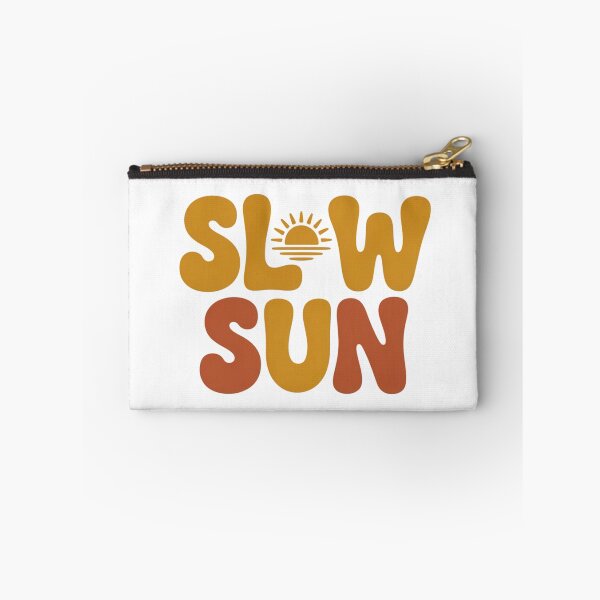 Item preview, Slow Sun Retro Boho Sunshine Typography Design designed and sold by FusiTink.