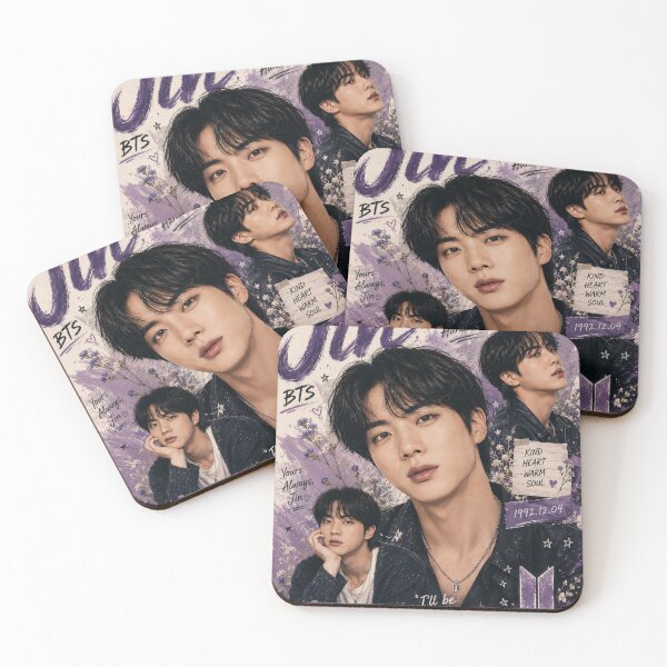 Item preview, BTS Jin | Worldwide Handsome BTS Fan Art designed and sold by JTitli.