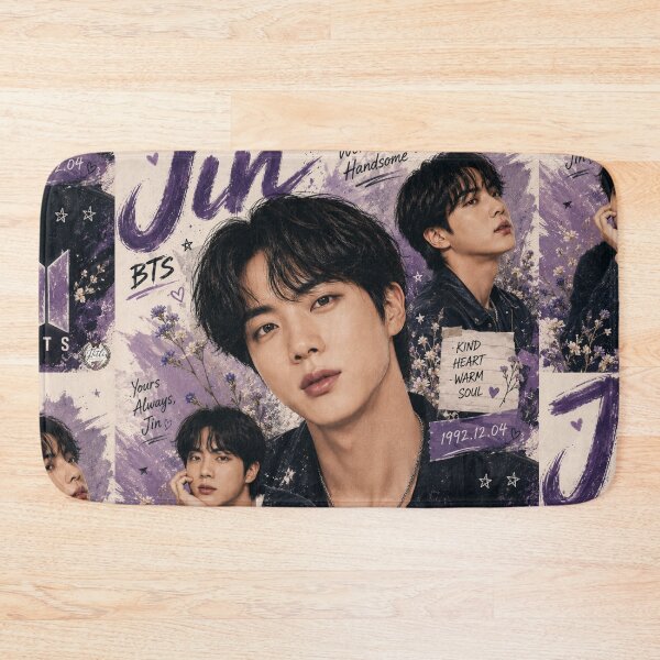 Item preview, BTS Jin | Worldwide Handsome BTS Fan Art designed and sold by JTitli.