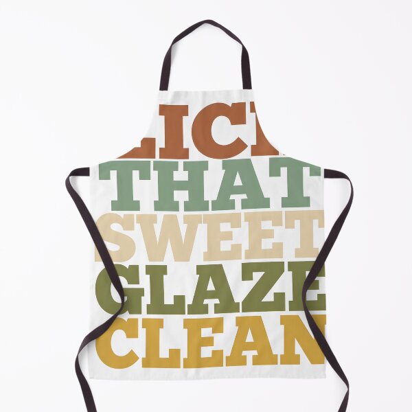 Item preview, Lick That Sweet Glaze Clean Retro Y2K Typography designed and sold by P2P-paotopao.